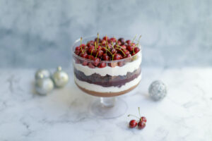 Read more about the article Vegan Black Forest Trifle Delight