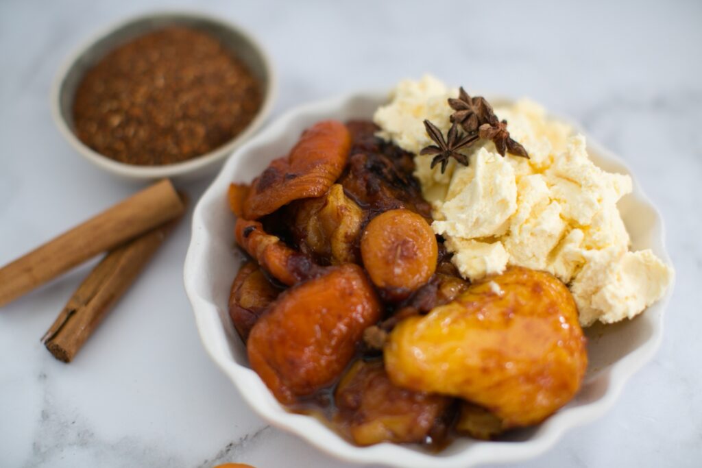 Read more about the article Stewed Fruit Compote with Rooibos Tea